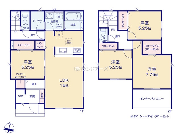 東郷町三ツ池Ⅱ2（建売・ 4LDK・4,280万円）の間取り図