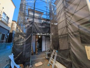 建売住宅の外観写真（名古屋市浦里3棟_1号棟・タクトホーム/グラファーレ）