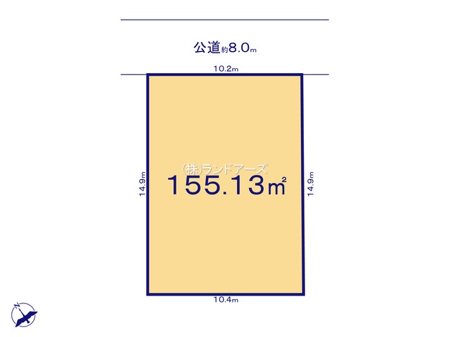 名古屋市天白区高坂町（土地）01（・・2,999万円）の間取り図