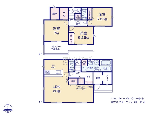 弥富市平島町西勘助（戸建）06の間取り図