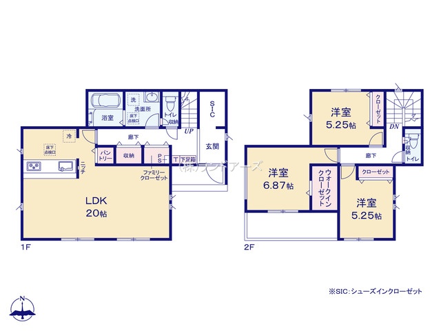 弥富市平島町西勘助（戸建）10の間取り図