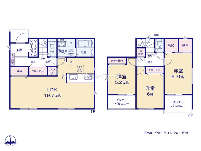弥富市平島町西勘助（戸建）16の間取り図