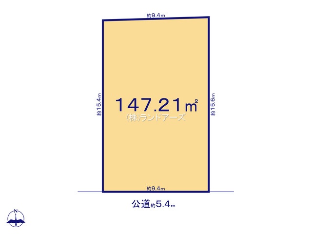名古屋市熱田区二番1丁目（土地）（・・3,898万円）の間取り図