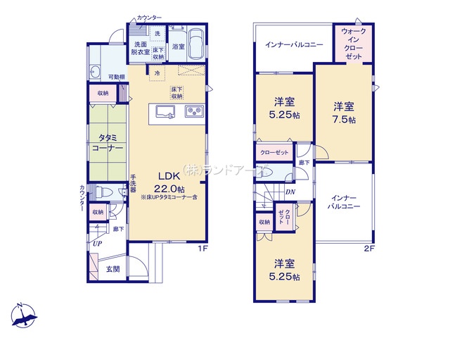 名古屋市緑区相原郷2丁目（戸建）03の間取り図