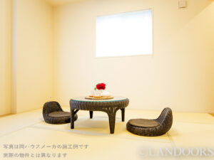 建売住宅の施工例｜和室（名古屋市）｜メルディア