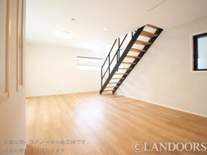 建売住宅の施工例｜リビング階段（名古屋市）｜メルディア